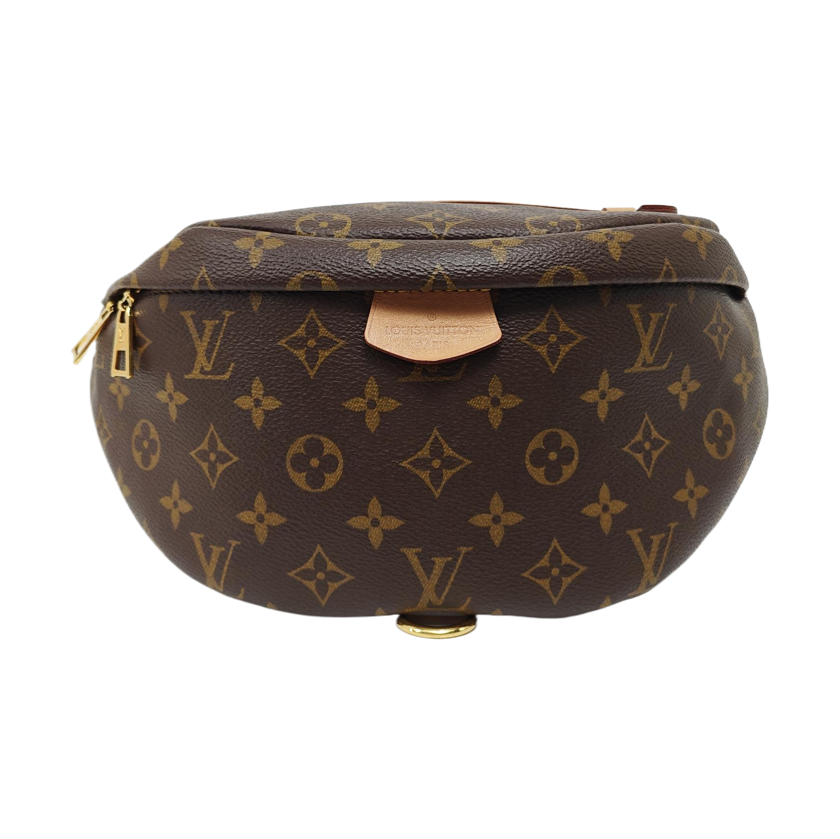 BUMBAG Monogram Coated Canvas Brown