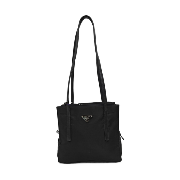 Nylon Tote Bag Black
