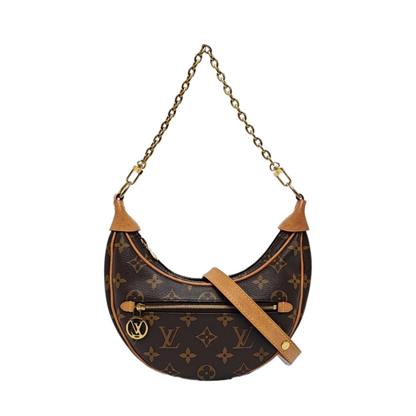 LOOP Monogram Coated Canvas Brown