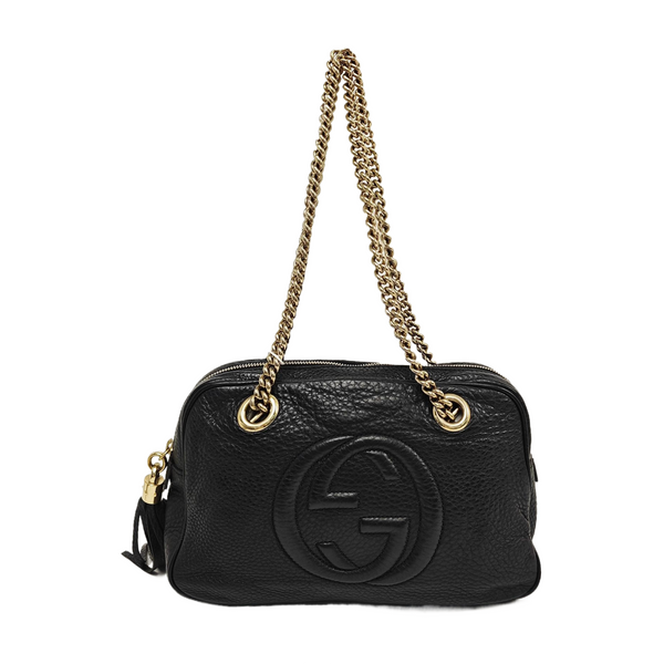 Soho Medium Calfskin Black