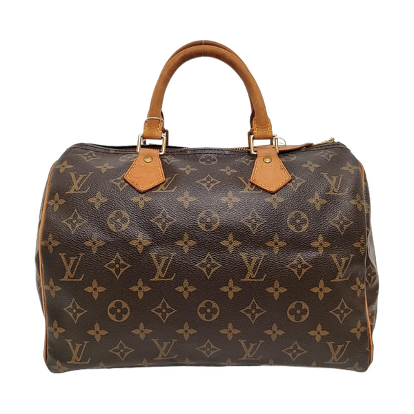 SPEEDY 30 Lona revestida Monogram marrón