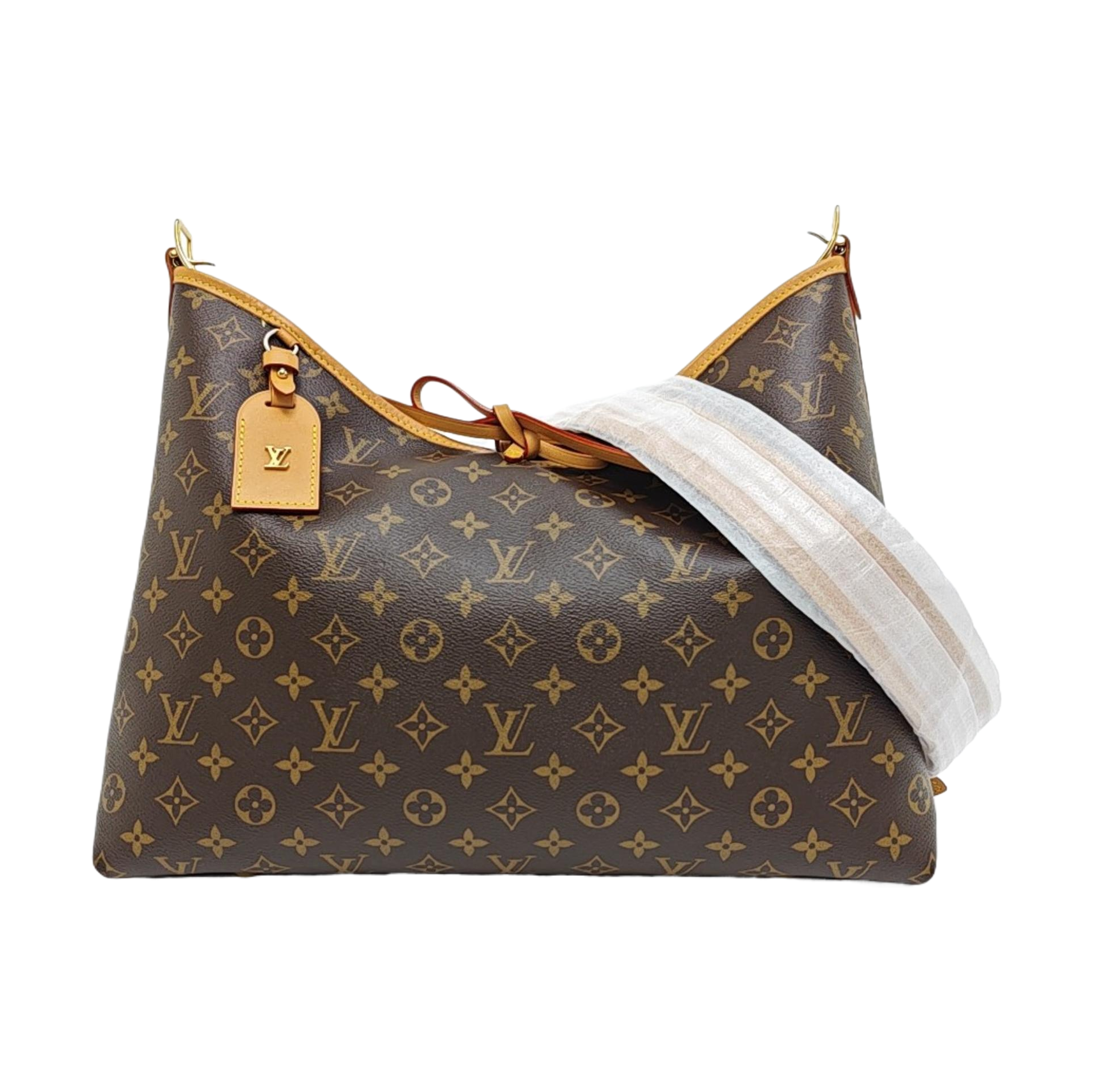 CARRYALL MM Monogram Coated Canvas Brown