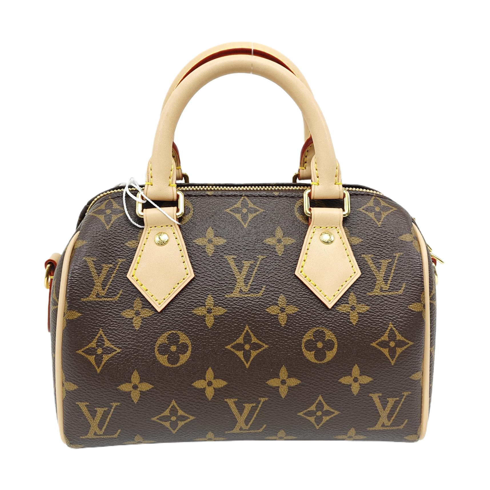 SPEEDY 20 Monogram Coated Canvas Brown
