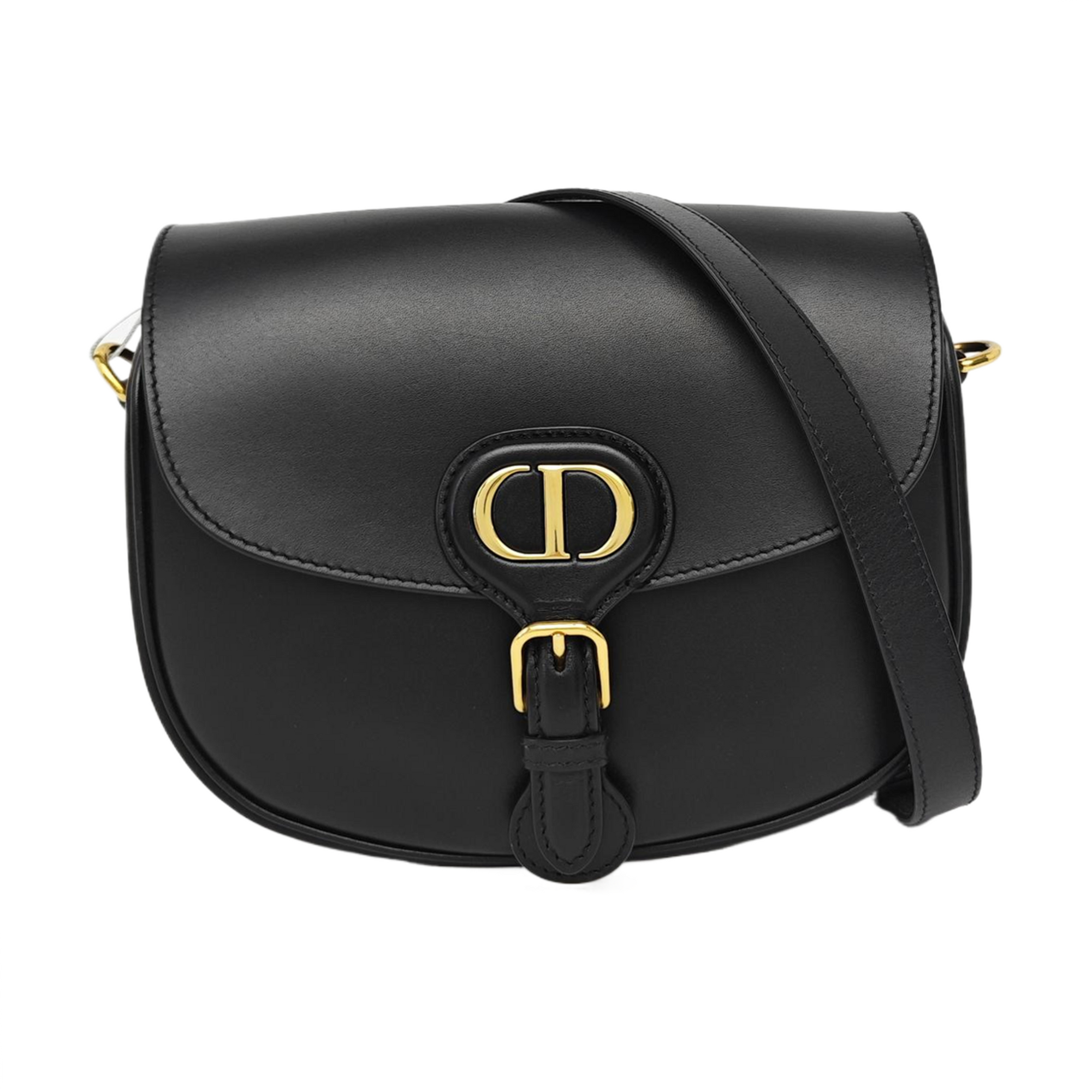 Bobby Medium Calfskin Black