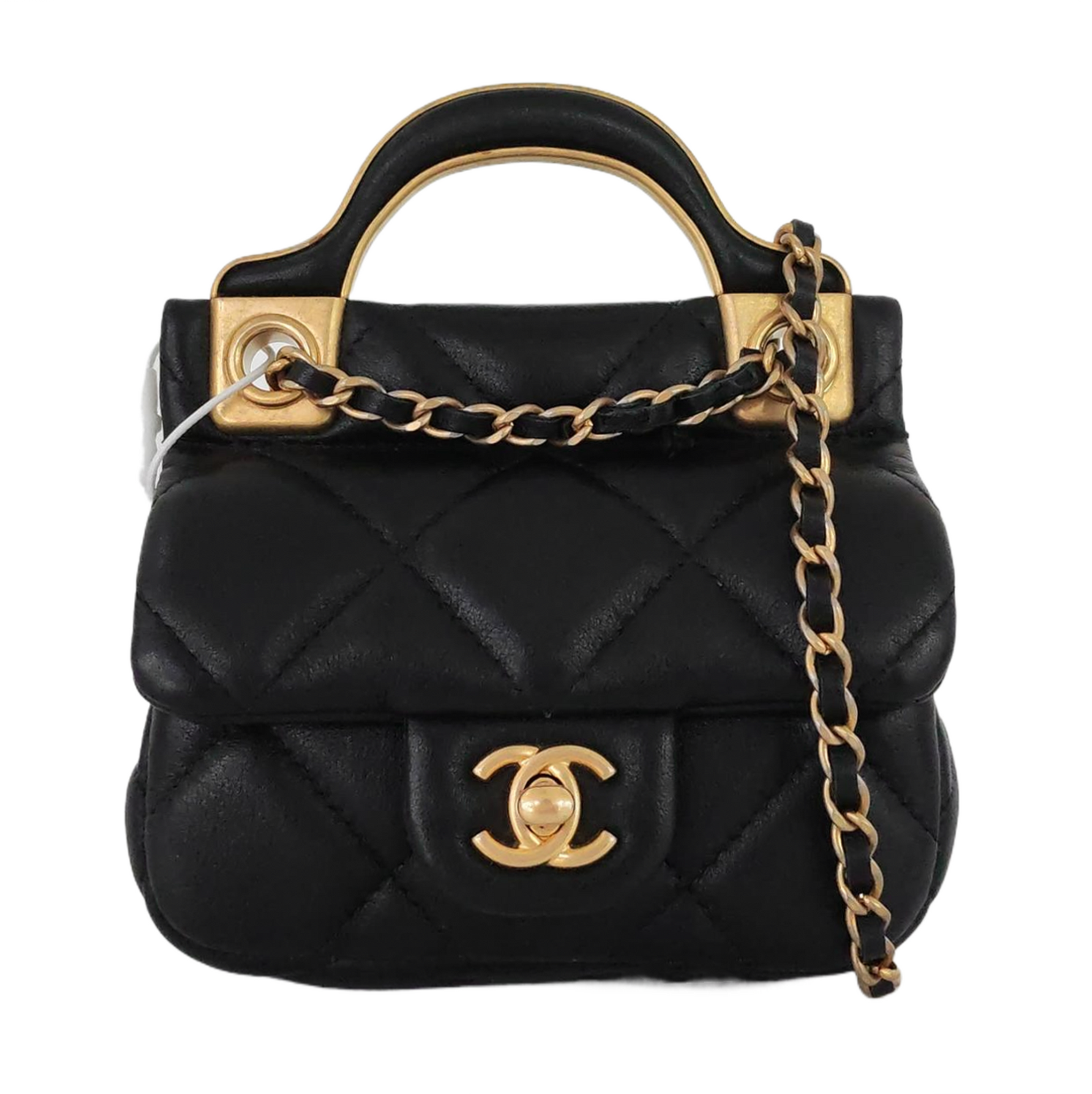 Quilted Calfskin Black
