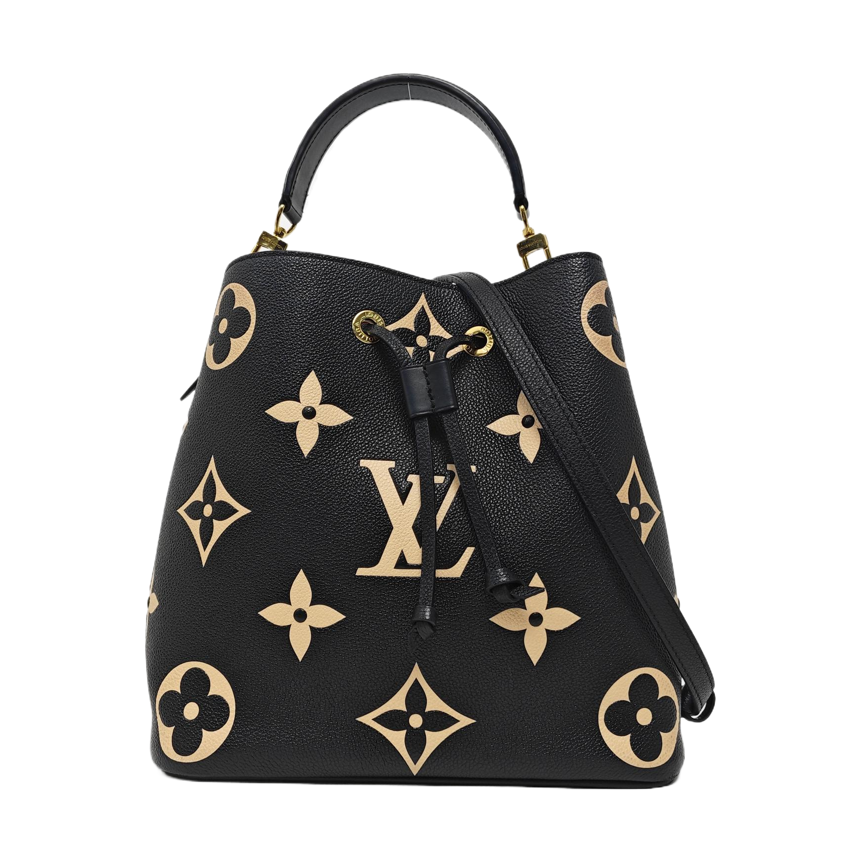 NÉONOÉ MM Calfskin Black