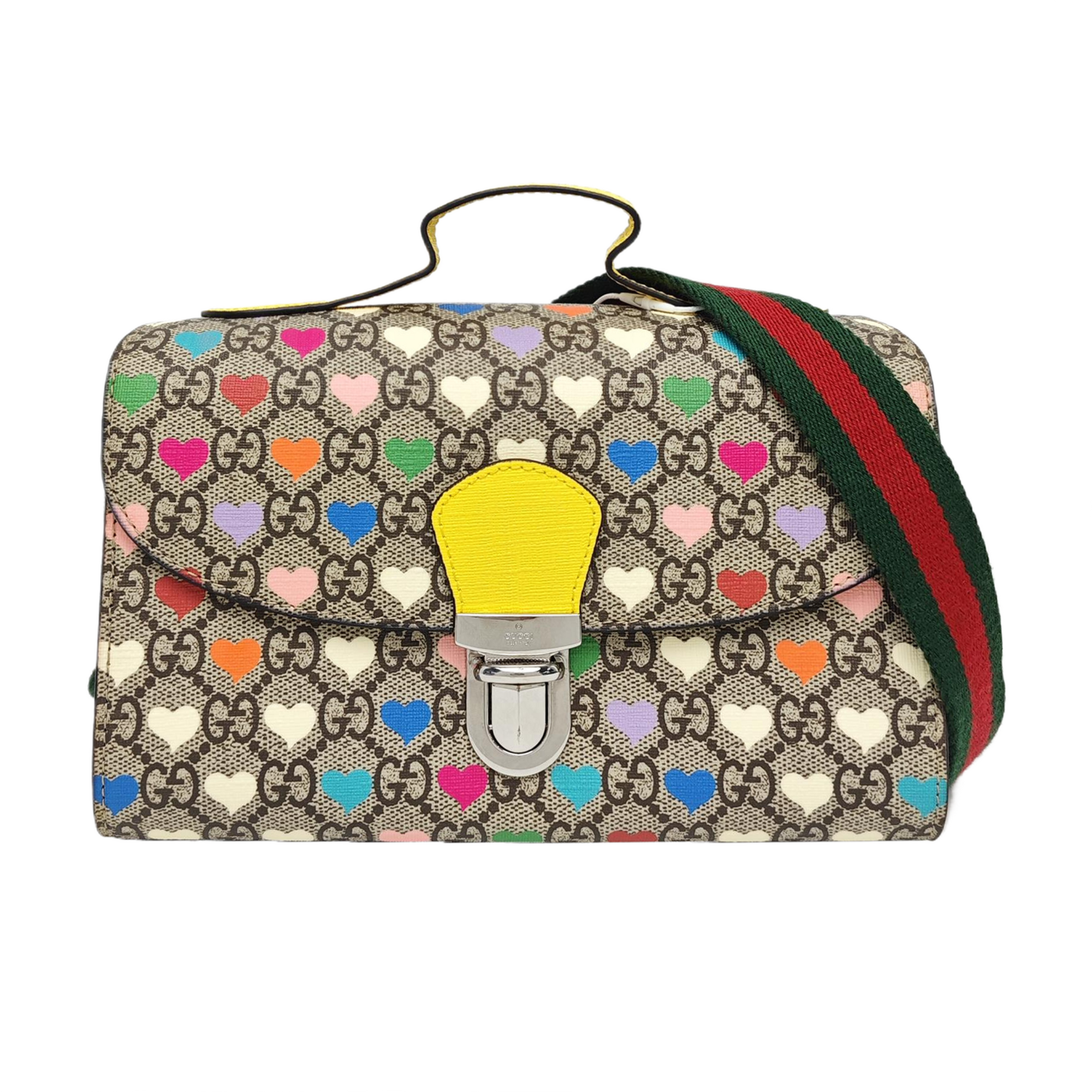 Monogram Coated Canvas Shoulder Bag Beige