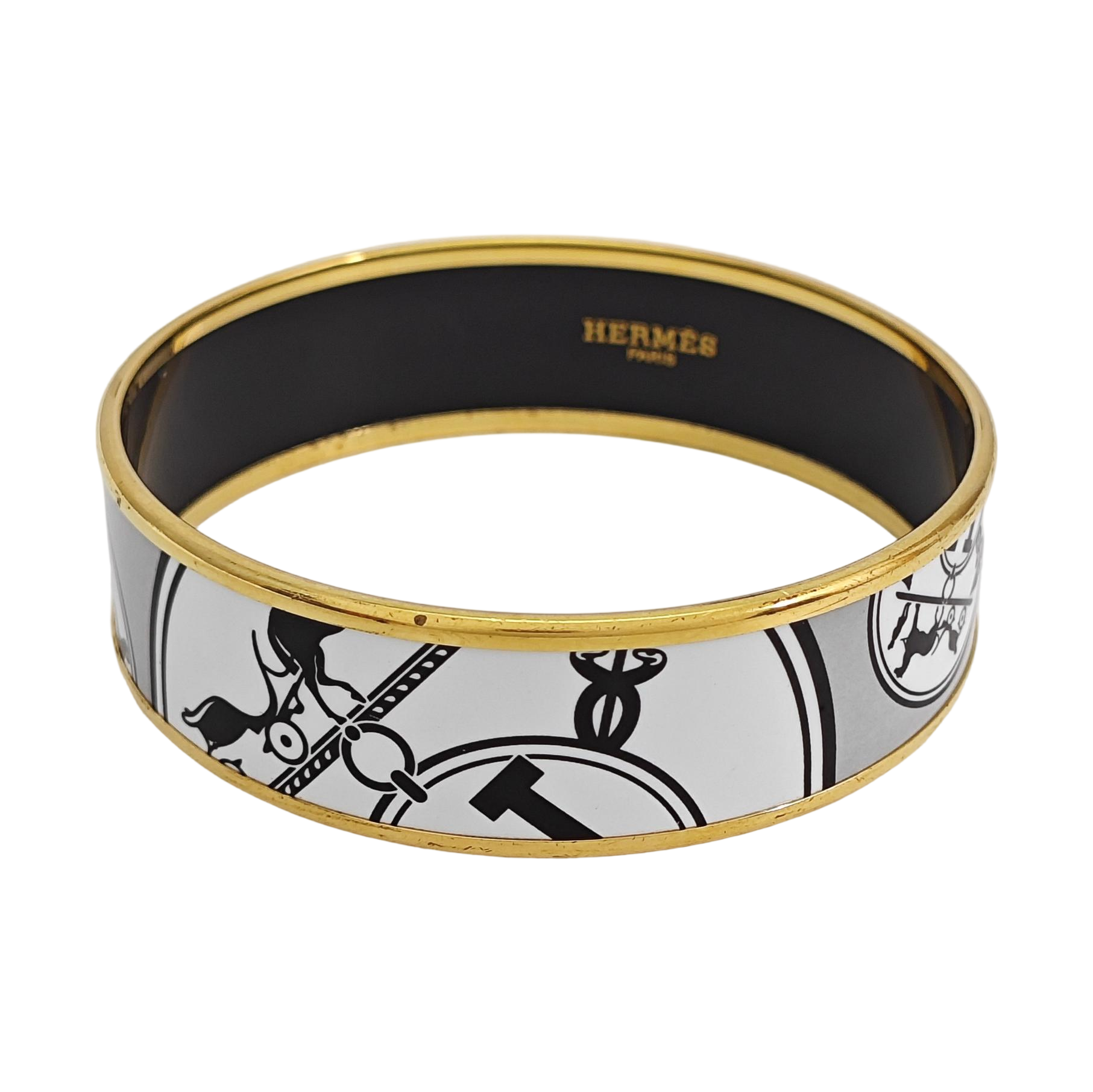 Email Metal Gold Bangle