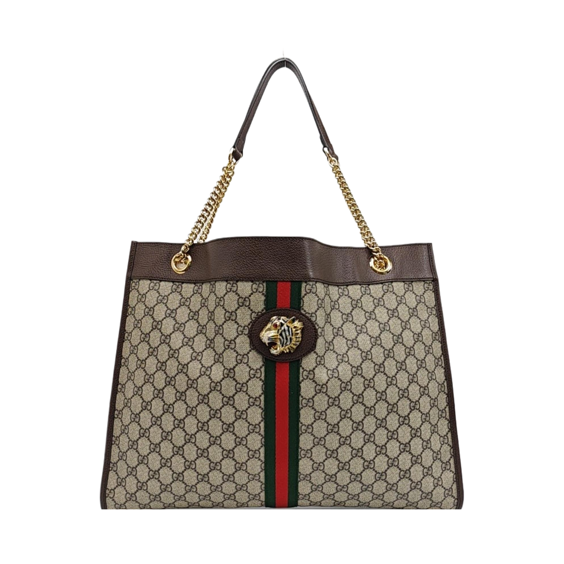 Rajah Monogram Coated Canvas Beige