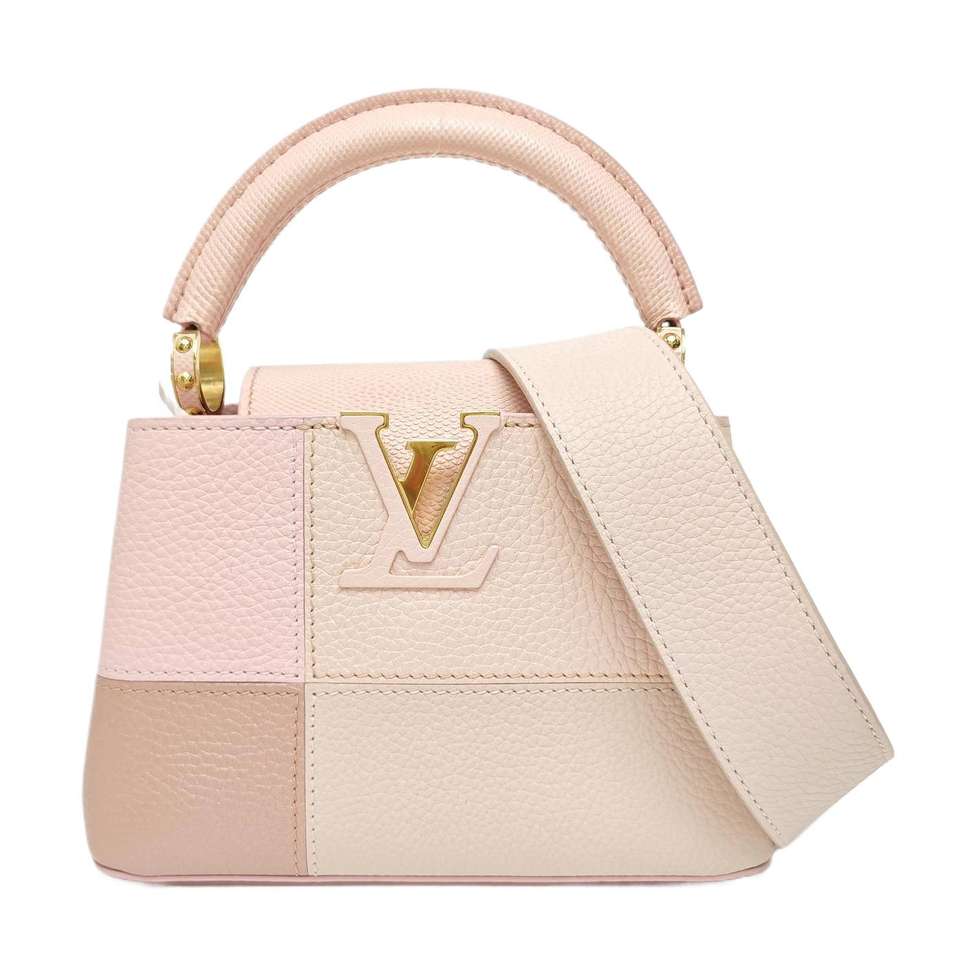 CAPUCINES Mini Calfskin Pink