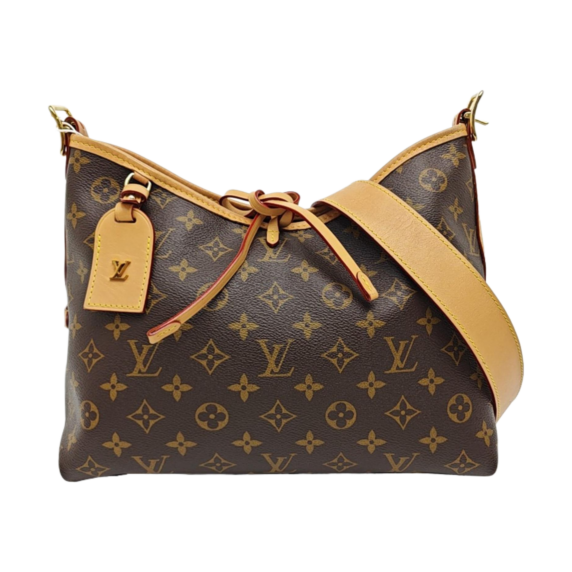 CARRYALL PM Monogram Coated Canvas Brown