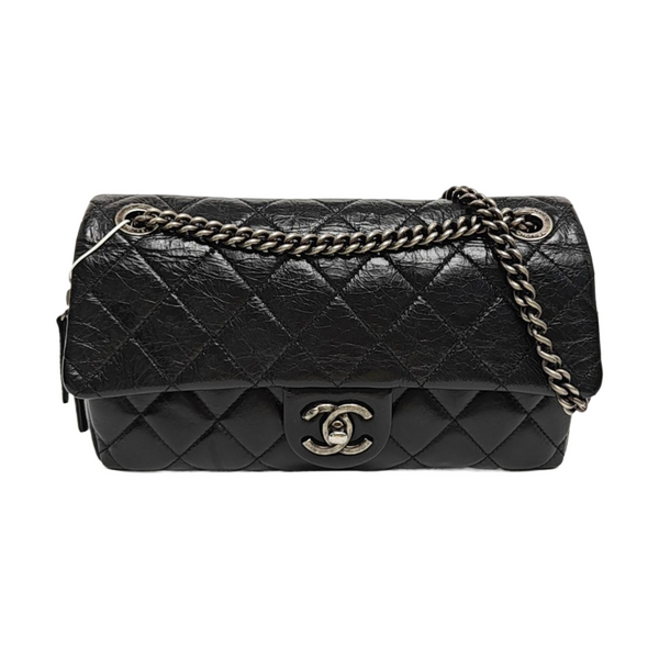 CC CROWN Quilted Calfskin Black