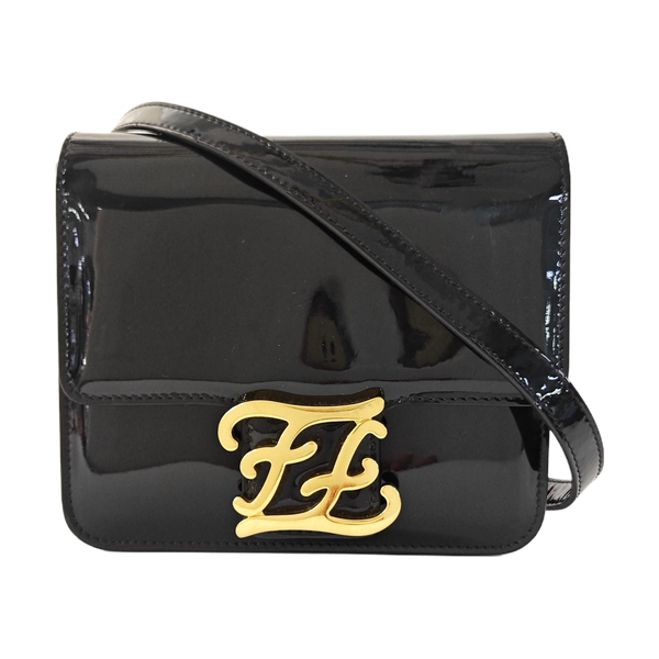 Karligraphy Patent Leather Black
