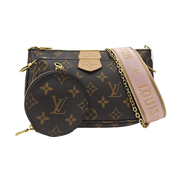 MULTI Monogram Coated Canvas Brown