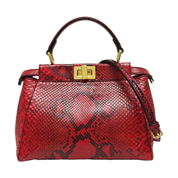 Peekaboo Mini Python Red