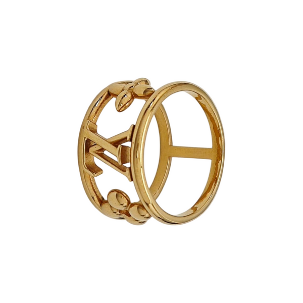 Metal Gold Ring EU 53