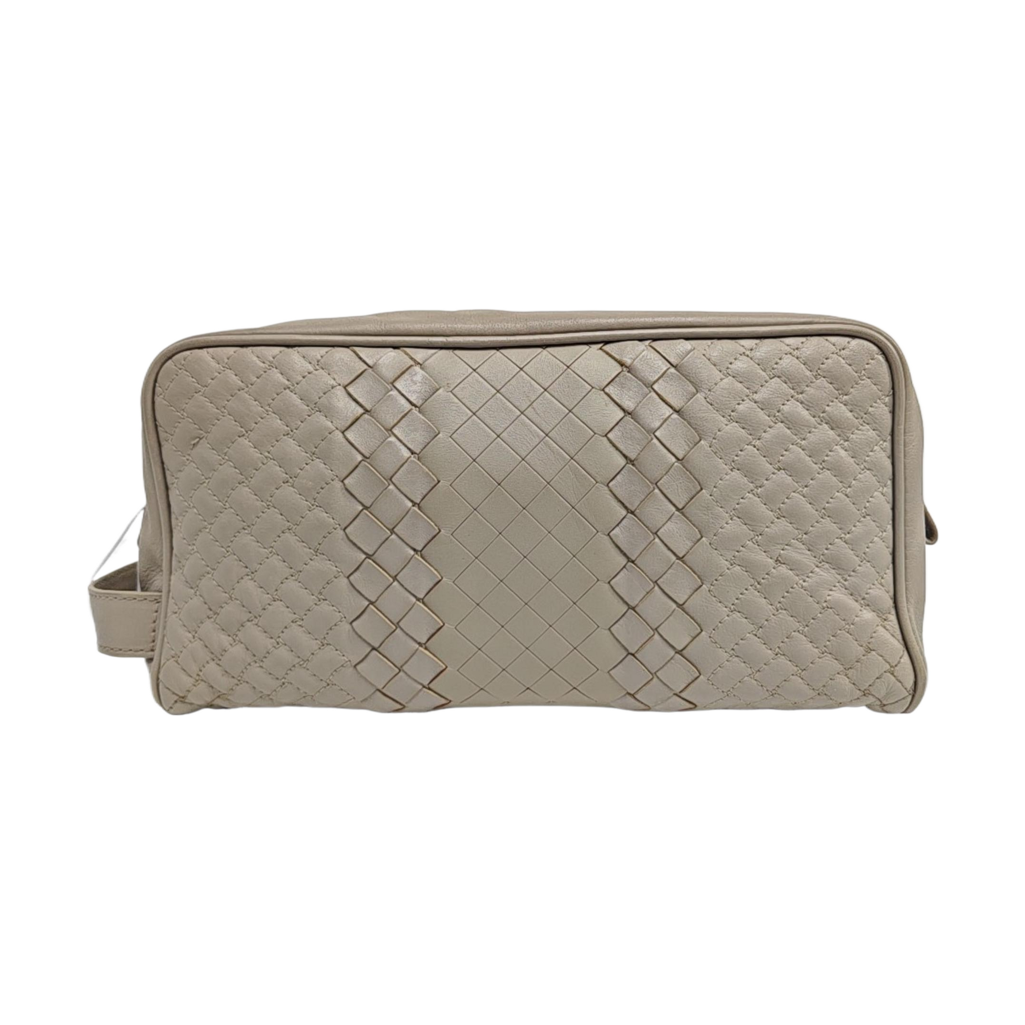Calfskin Clutch Gray