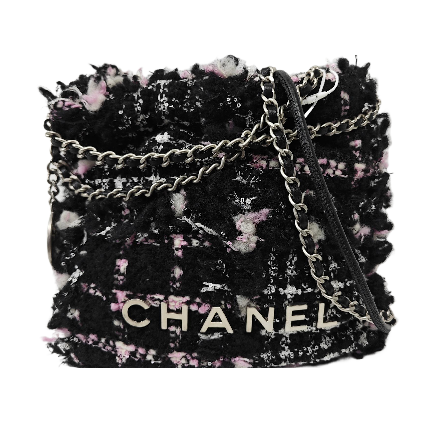 Fabric Shoulder Bag Black