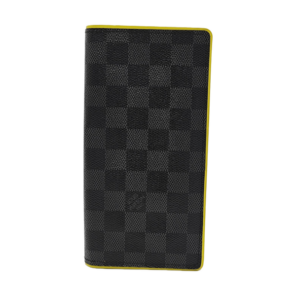ALEXANDRE Damier Graphite Coated Canvas Gray Wallet