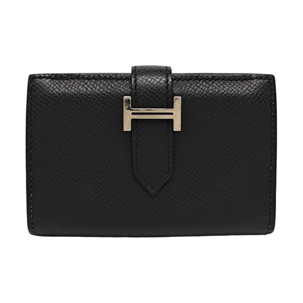 Bearn Mini Epsom Black Card Holder