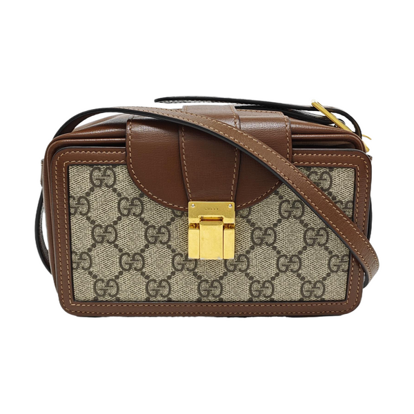 Monogram Coated Canvas Shoulder Bag Mini Multicolor