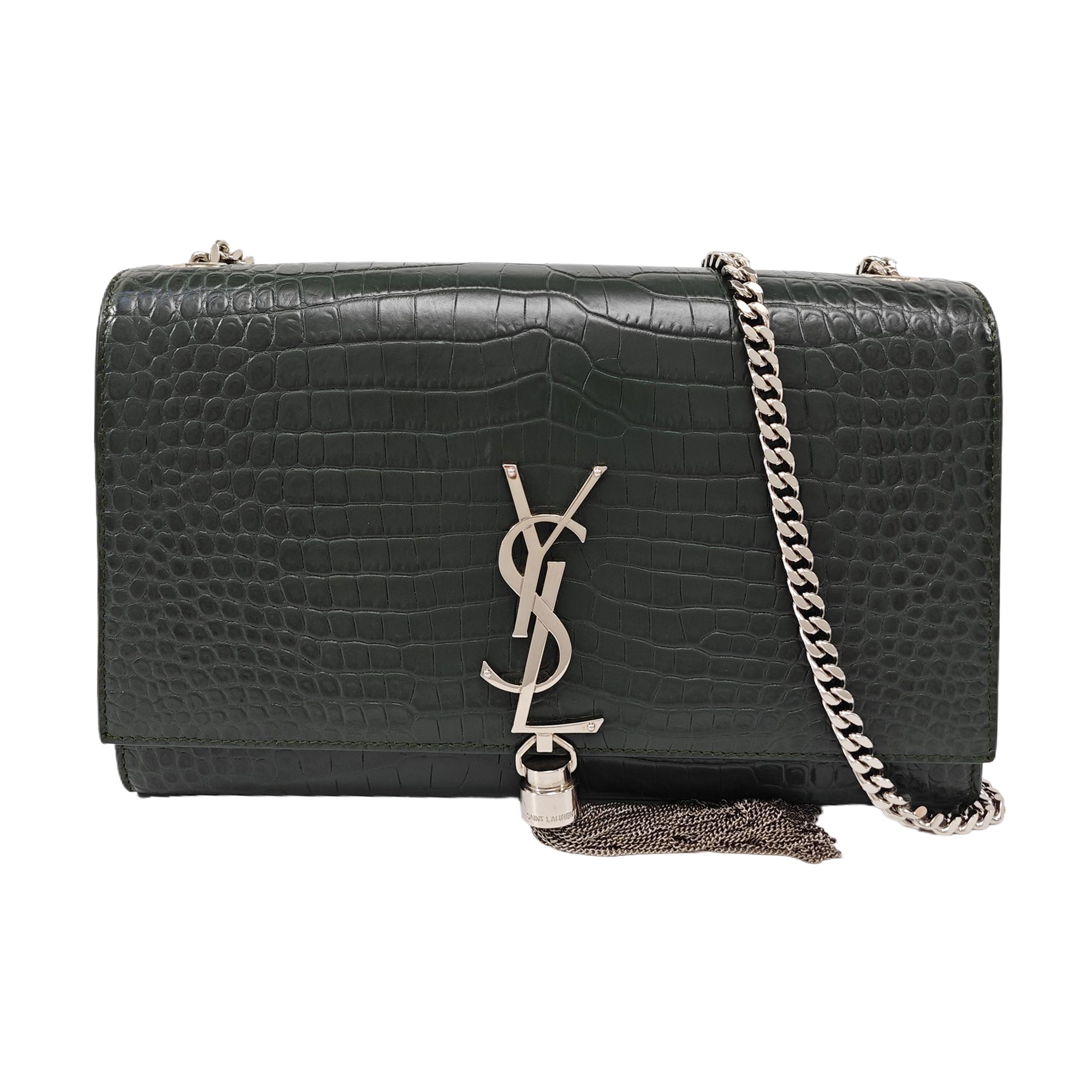 KATE Medium Calfskin Green