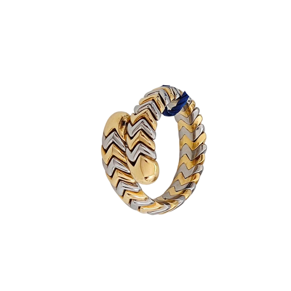 SERPENTI 18k White Gold Ring EU 52