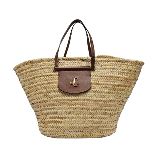 Special Material Shoulder Bag Beige