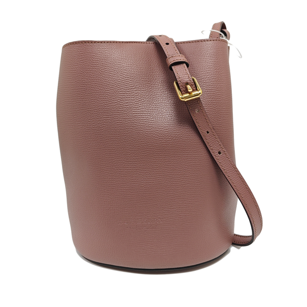 Calfskin Bucket Bag Beige