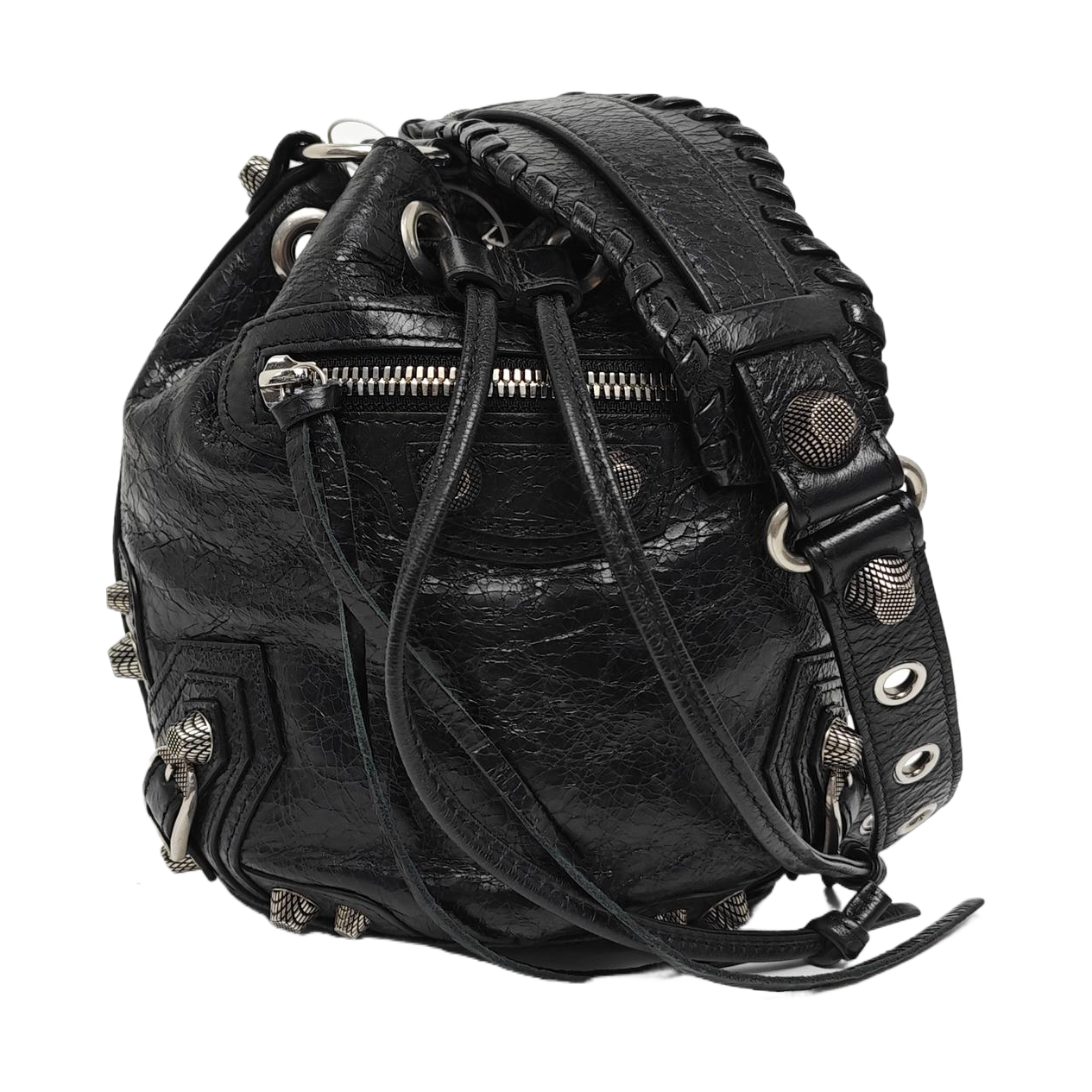 Le Cagole S Lambskin Black
