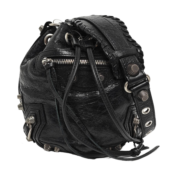 Le Cagole S Lambskin Black
