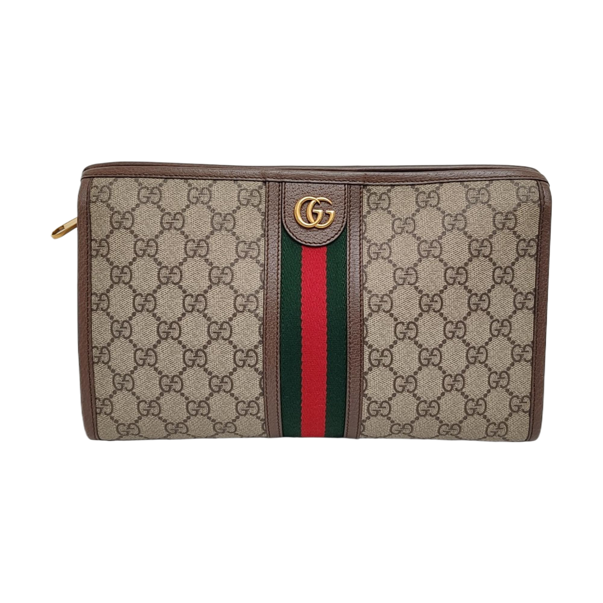 Ophidia Monogram Coated Canvas Beige