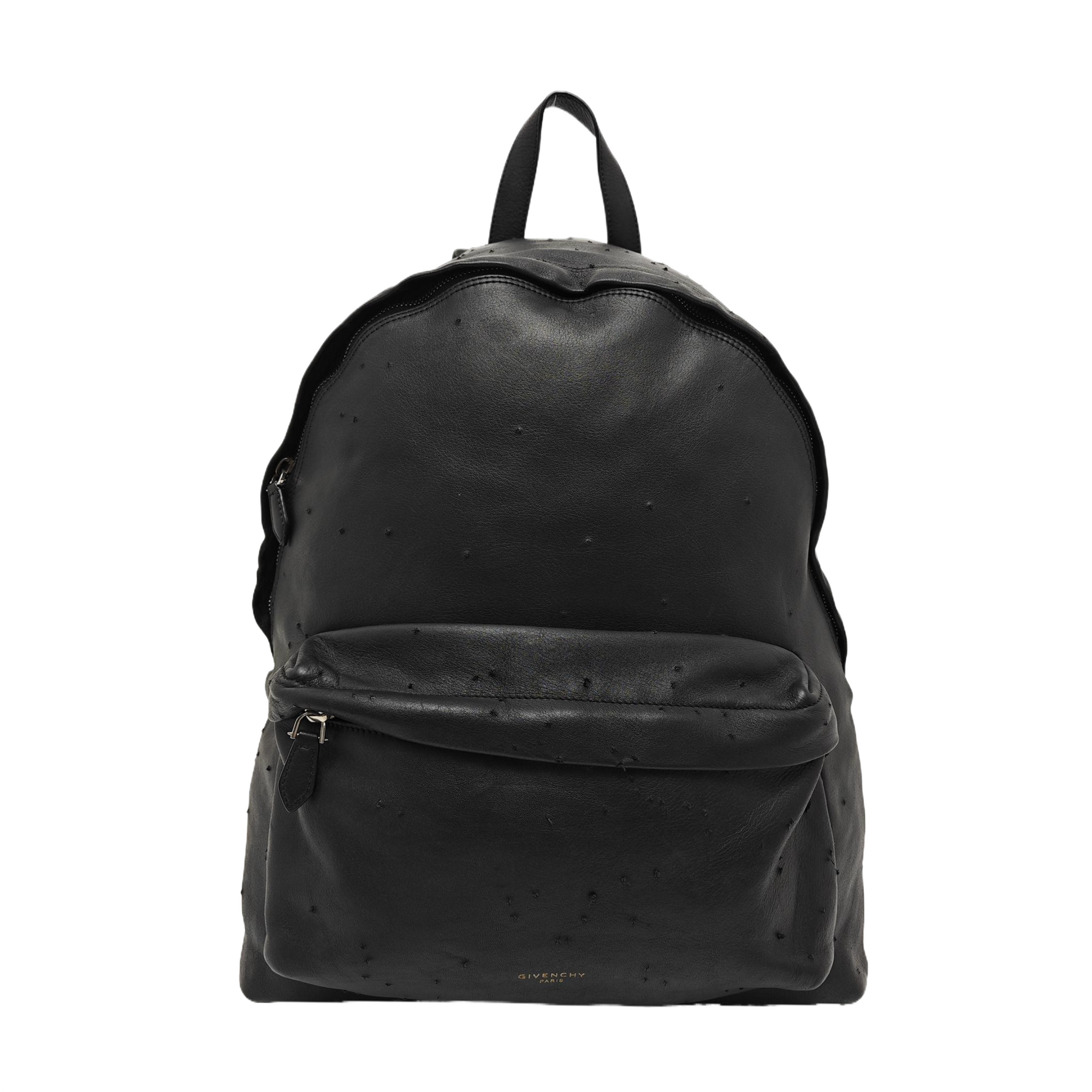 Calfskin Backpack Black