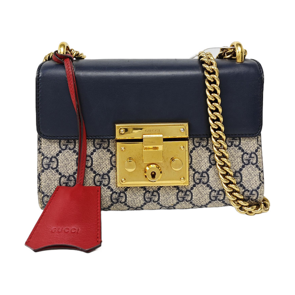 Padlock Small Monogram Coated Canvas Multicolor
