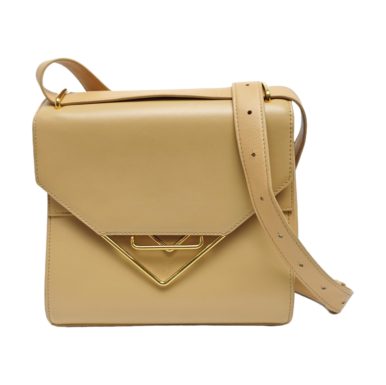 The Clip Calfskin Beige