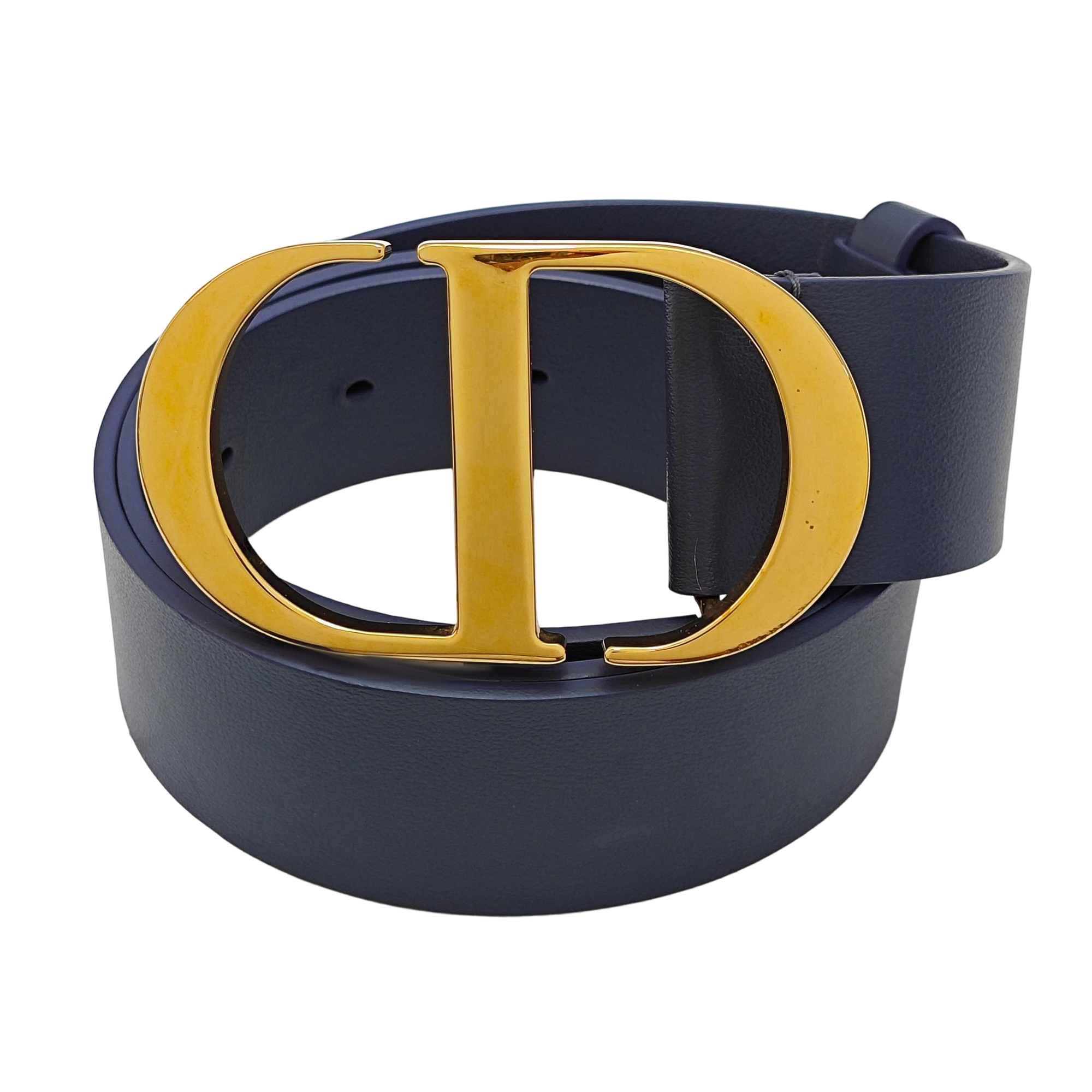 Leather Belt Blue