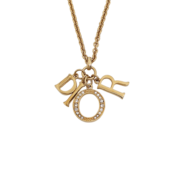 Dio(r)evolution Lab-Grown Diamond Gold Necklace