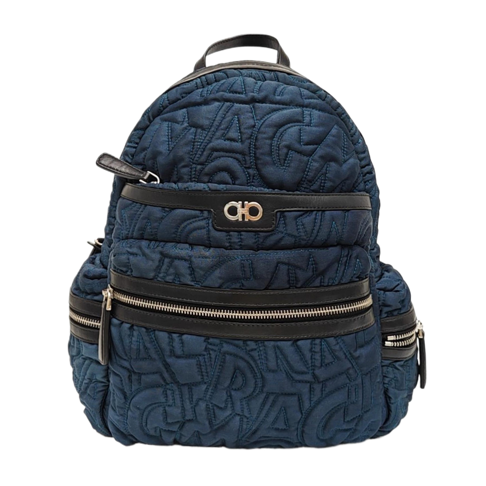 Fabric Backpack Blue