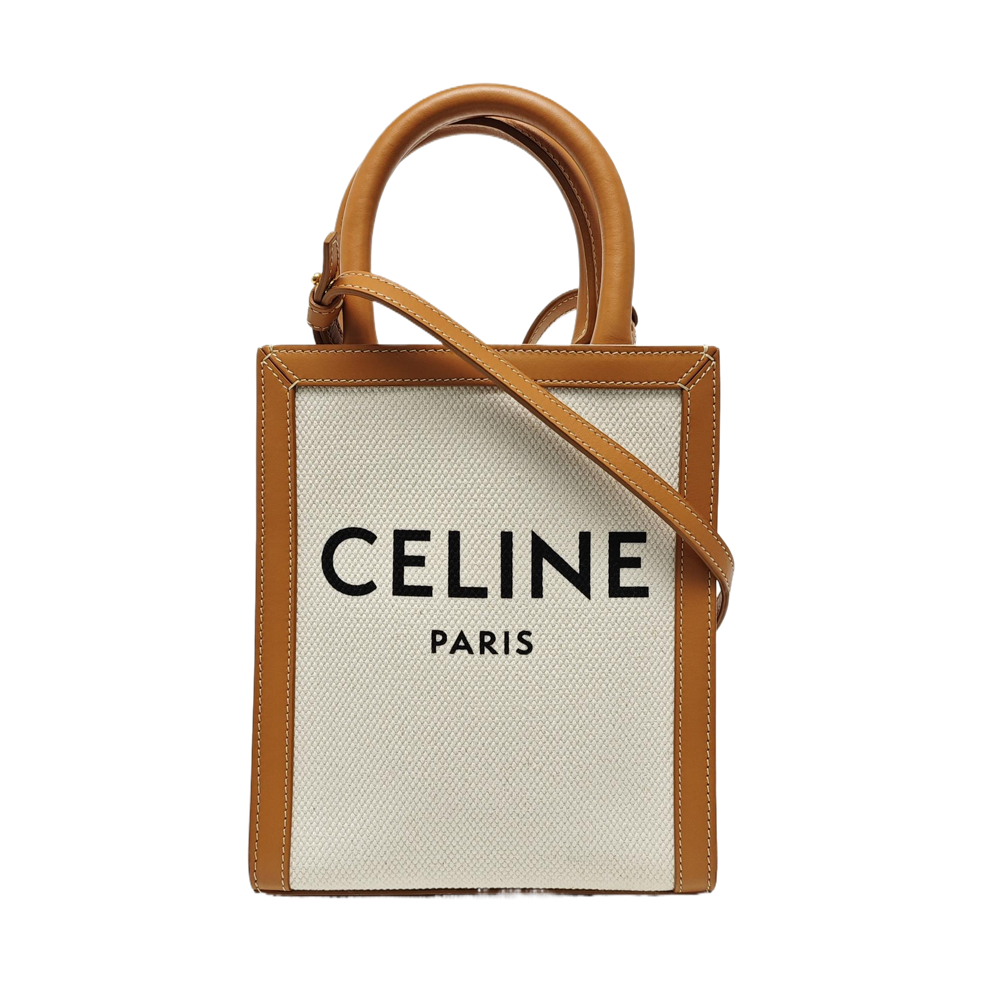 CABAS CELINE Mini Canvas White