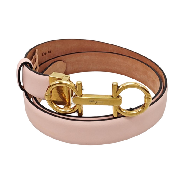 Leather Belt Red