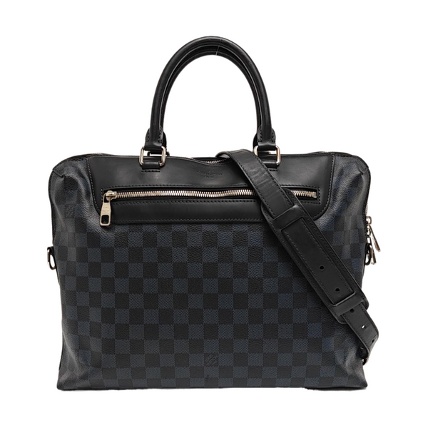 PORTE-DOCUMENTS Damier Coated Canvas Blue