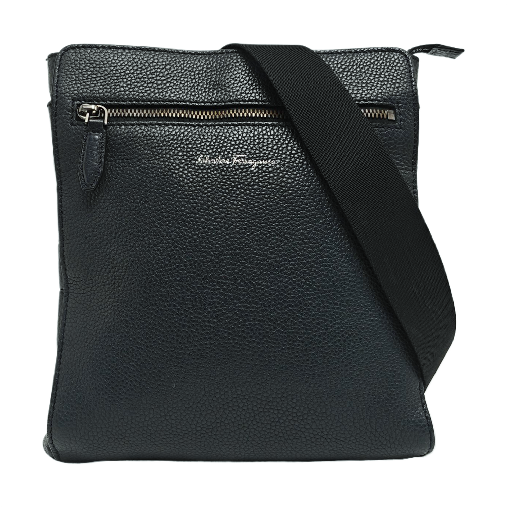Calfskin Shoulder Bag Blue