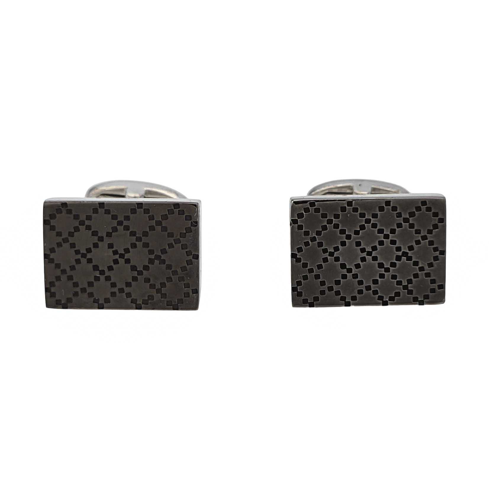 Metal Cufflink Silver