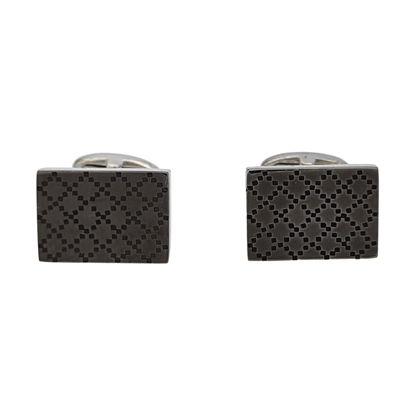 Metal Cufflink Silver
