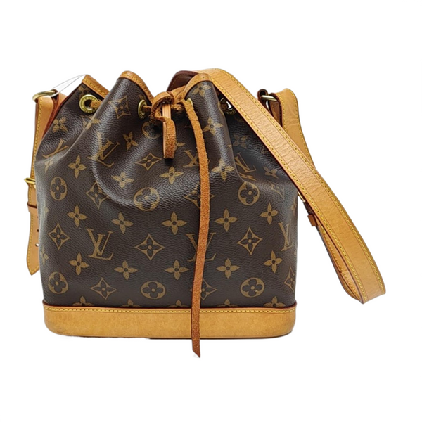 NOÉ BB Monogram Coated Canvas Brown