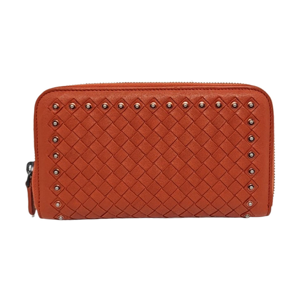 Lambskin Wallet Red