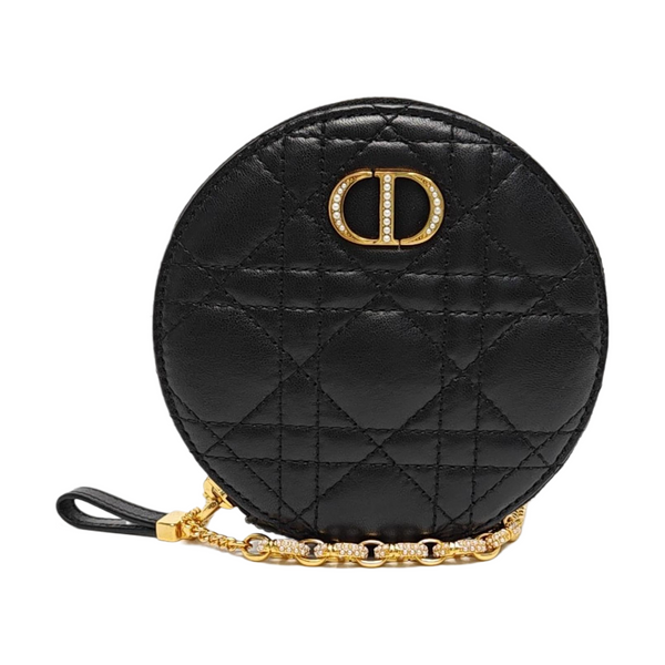 Dior Caro Cannage Lambskin Black