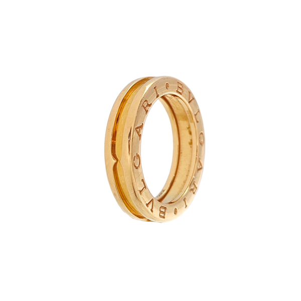 B.ZERO1 18k Rose Gold Ring EU 51