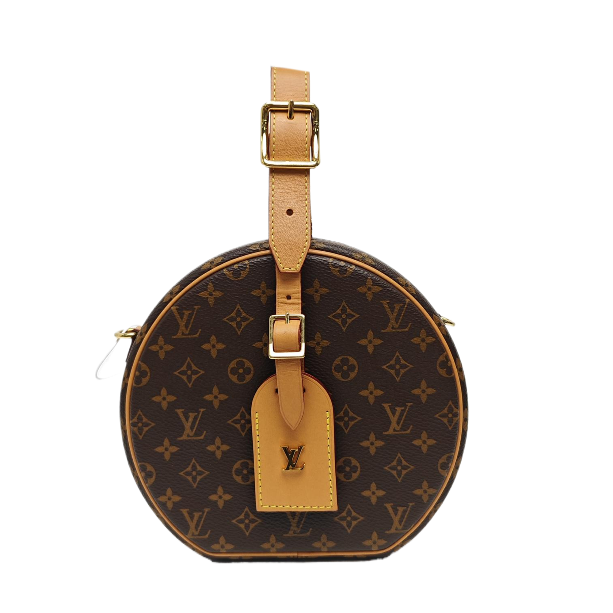 BOITE CHAPEAU PM Monogram Coated Canvas Brown