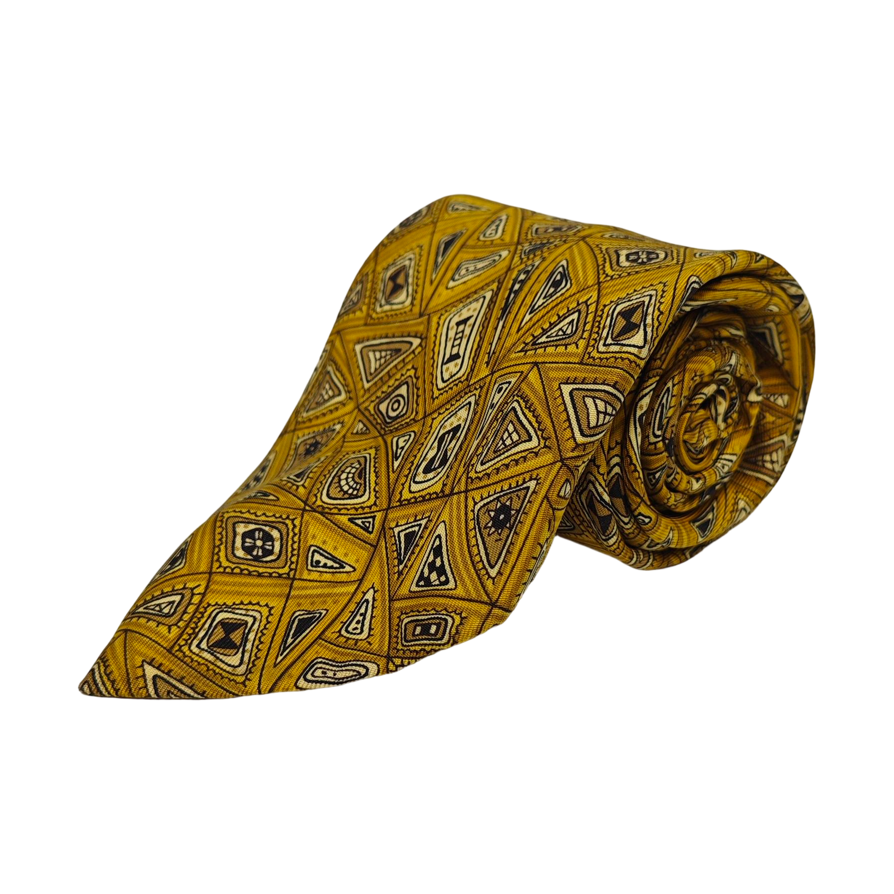 Mulberry Silk Tie Yellow